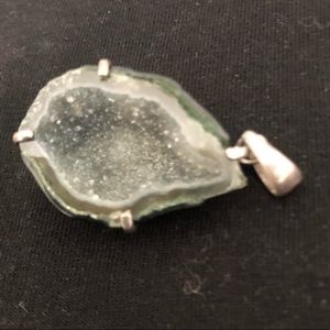 Lapis Lazuli druzy Pendant